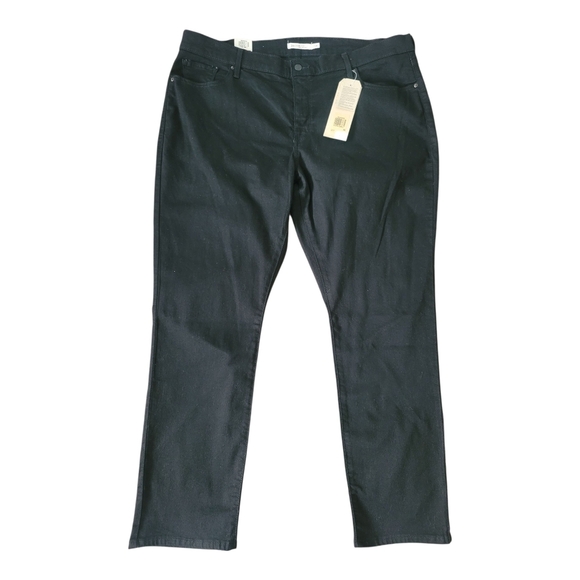 Levi's Sculpt Black Skinny Jeans Classic Style - Picture 1 of 11